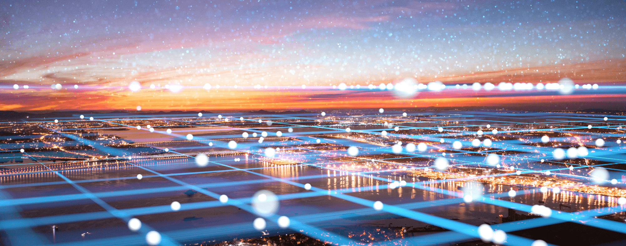 Network abstract image