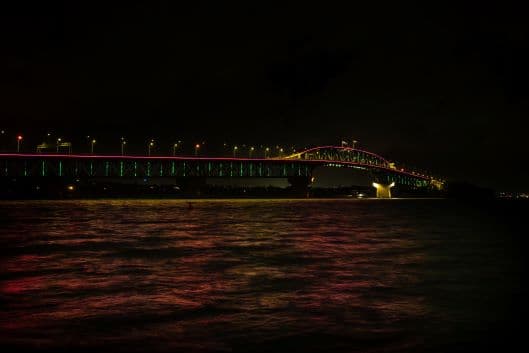 Vector Lights bridge for Kiwi Christmas