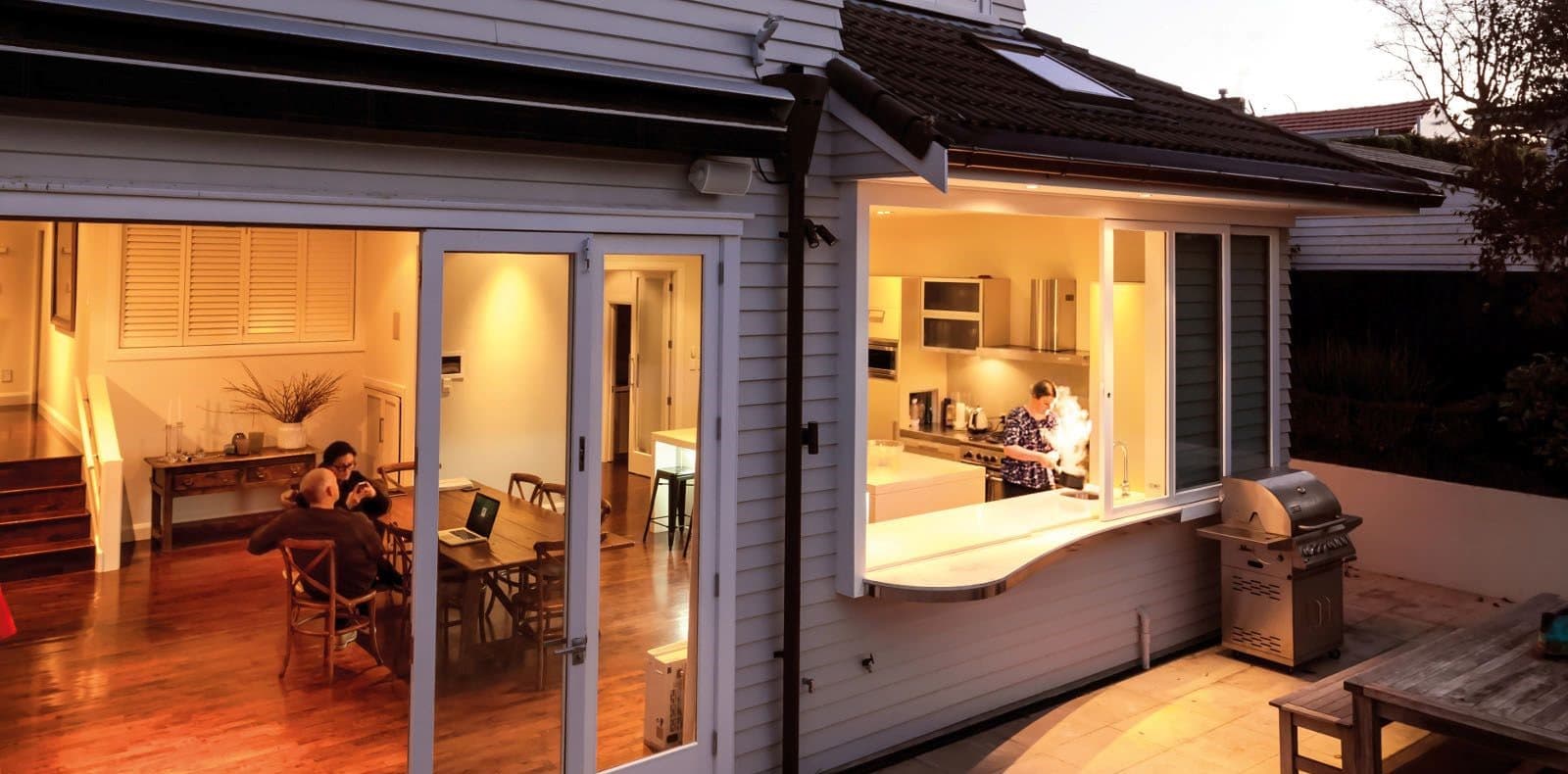 View across the Hauraki Gulf of Auckland city